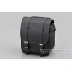 Henly Begins Satteltasche Leder Flat 13 Liter schwarz DHS-18