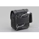 Henly Begins Satteltasche Leder Flat 13 Liter schwarz DHS-18