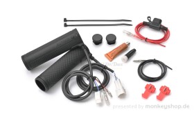 Daytona Heizgriffe Griffheizung NEO 4-stufig 22,2mm 7/8" mit Batterie Schutz offenes Ende