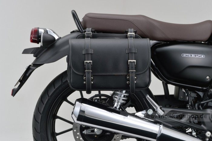 Daytona Taschenhalterung rechts schwarz f. GB350