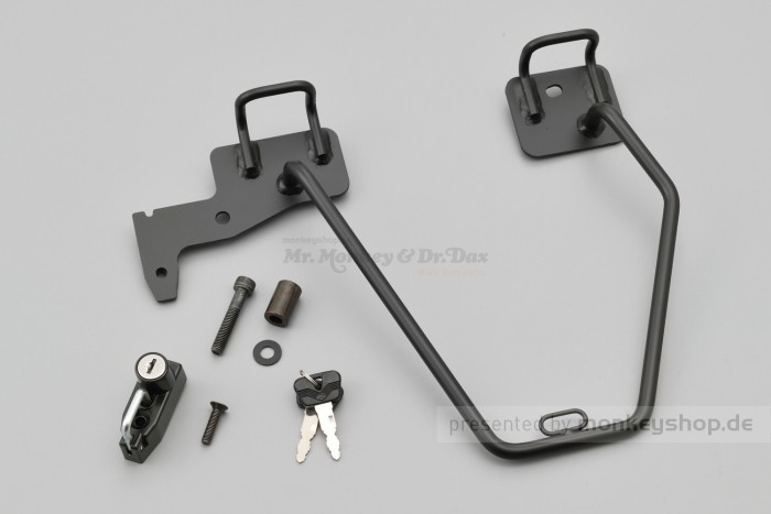 Daytona Taschenhalterung links schwarz f. GB350