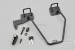 Daytona Taschenhalterung links schwarz f. GB350