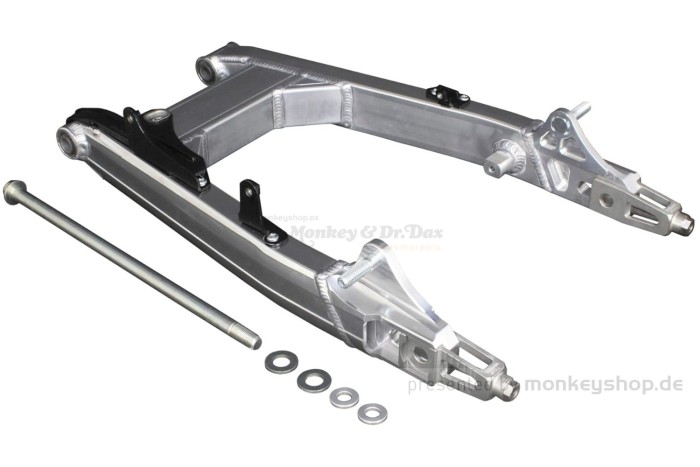 Takegawa Aluminium Hinterradschwinge m. Kettenschutzaufnahme f. Monkey 125