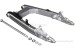 Takegawa Aluminium Hinterradschwinge m. Kettenschutzaufnahme f. Monkey 125