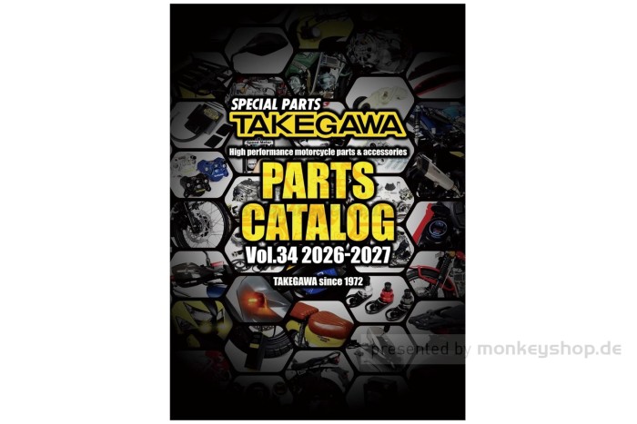 Takegawa Katalog 2026/2027 Ausgabe 34