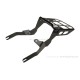 Gepäckträger hinten Aluminium CNC schwarz f. Monkey 125