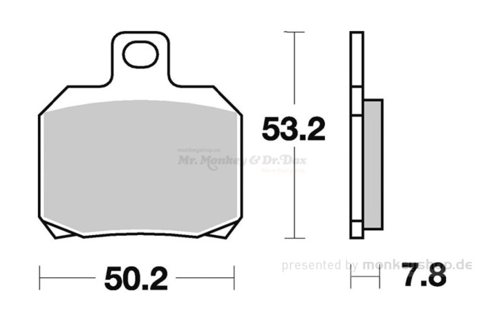 Braking SM1 Bremsbeläge Scheibenbremse f. Brembo P32G P34E