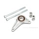 G-Craft Verstärkung Schaltwelle Aluminium CNC silber f. Monkey 125 JB02 + MSX 125 JC61 JC75