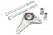G-Craft Verstärkung Schaltwelle Aluminium CNC silber f. Monkey 125 JB02 + MSX 125 JC61 JC75