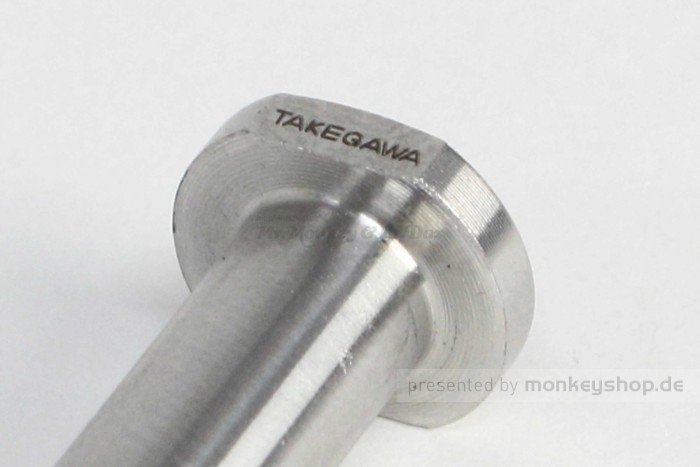 Takegawa Edelstahl Achsen Schrauben + Muttern f. Fußrastenanlage Monkey 125 + MSX 125 + Dax 125
