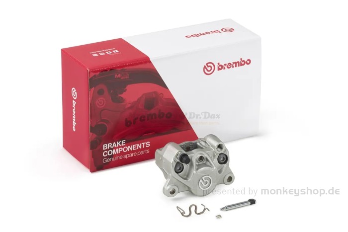 Brembo 2-POT Doppelkolben Bremssattel Bremszange P34E silber