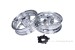 Felgen Satz Aluminium CNC silber 12" f. Monkey 125