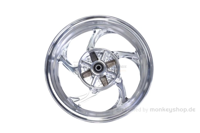 Felgen Satz Aluminium CNC silber 12" f. Monkey 125