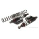 YSS Gasdruck Stoßdämpfer Paar 345mm schwarz rot einstellbar mit ABE f. Dax 125