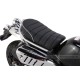 Kitaco Sitzbank Typ 2 Tuck Roll schwarz mit weißem Keder f. Monkey 125