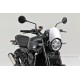 Daytona Windschild Meter Visor Aluminium silber