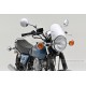 Daytona Windschild Meter Visor Aluminium silber