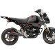 Cobra Gepäckträger hinten schwarz Stahl f. MSX 125 GROM JC92