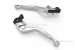 Raximo Kupplungs- & Bremshebel Set Aluminium CNC einstellbar silber f. Monkey 125 + MSX