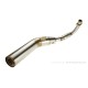 Auspuffanlage Edelstahl silber untenliegend f. Dax 125 JB04