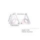 Lampenhalterung Aluminium CNC silber eloxiert f. Monkey 125 + Dax 125