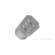 Bremspedal Erhöhung silber Aluminium CNC f. Fußbremshebel Monkey 125 + Dax 125