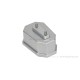 Bremspedal Erhöhung silber Aluminium CNC f. Fußbremshebel Monkey 125 + Dax 125