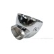 Lampentopf Lampengehäuse chrom Metall f. Dax 12 Volt + Replika
