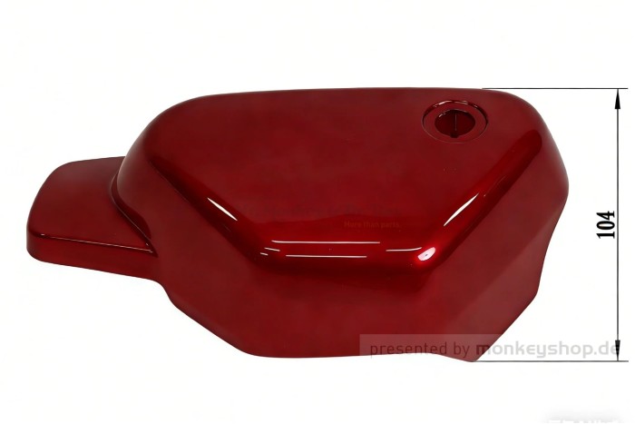 Seitendeckel links rot f. Monkey 125