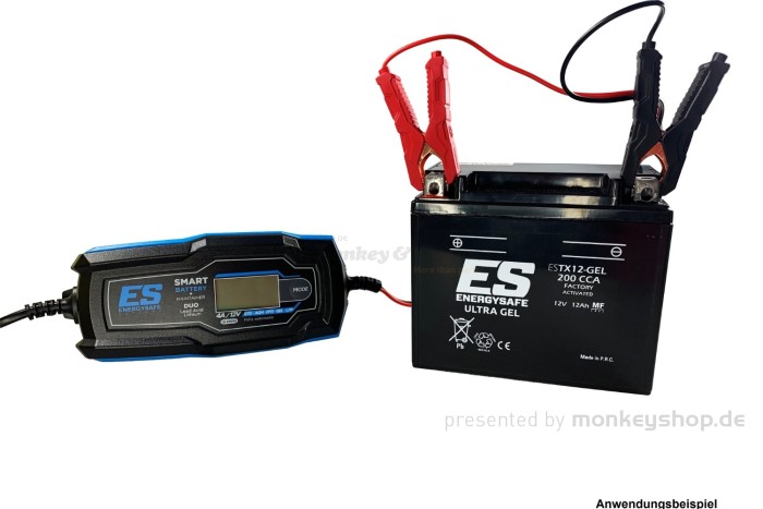 ES Energysafe Smart Batterie Ladegerät 12V 4A