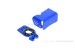 Cover Abdeckung Drosselklappe Aluminium CNC blau eloxiert f. Dax 125