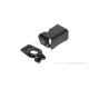 Cover Abdeckung Drosselklappe Aluminium CNC schwarz eloxiert f. Dax 125