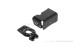 Cover Abdeckung Drosselklappe Aluminium CNC schwarz eloxiert f. Dax 125