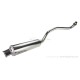 NHRC Auspuffanlage Aluminium/Stahl verchromt silber untenliegend f. Dax 50 + Monkey 50 + Gorilla