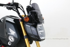 Kitaco Windshield Aero Visor smoke f. MSX 125 JC92
