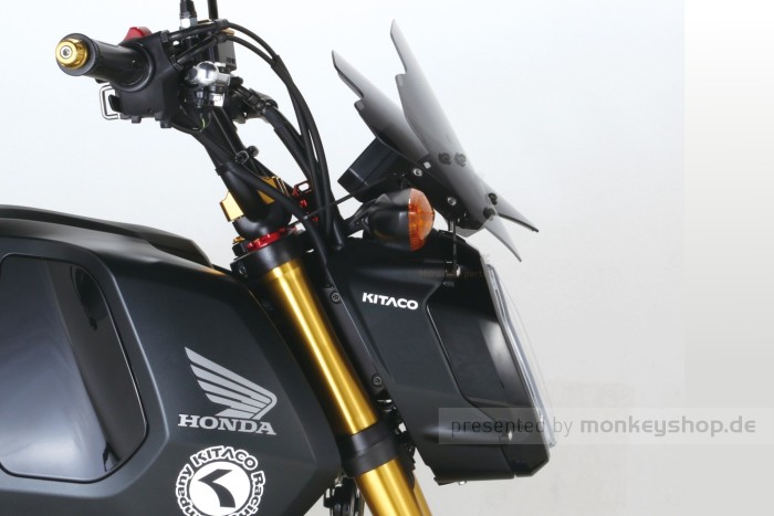 Kitaco Windshield Aero Visor smoke f. MSX 125 JC92