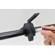 Daytona Stromversorgung USB SLIM 1x USB-A + 1x USB-C f. Motorrad Lenker