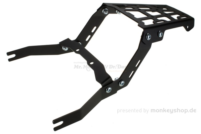 Gepäckträger hinten schwarz f. Dax 125