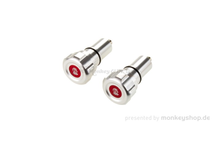 Sitzbank Schrauben Befestigung Aluminium CNC silber rot f. Monkey 125
