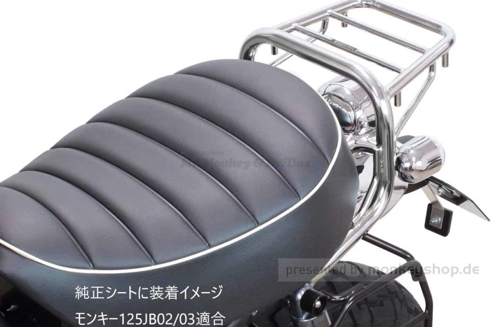 Takegawa Gepäckträger groß verchromt f. Monkey 125