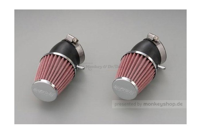 Daytona Power Advance Power Luftfilter rund gebogen 49mm