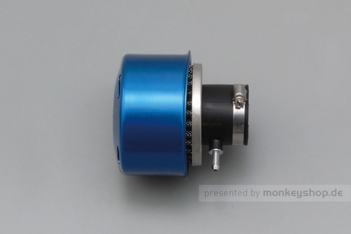Daytona New Super Power Luftfilter blau gerade 35mm