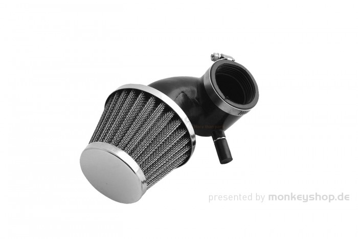 Daytona New Super Power Luftfilter 90° gebogen 35mm