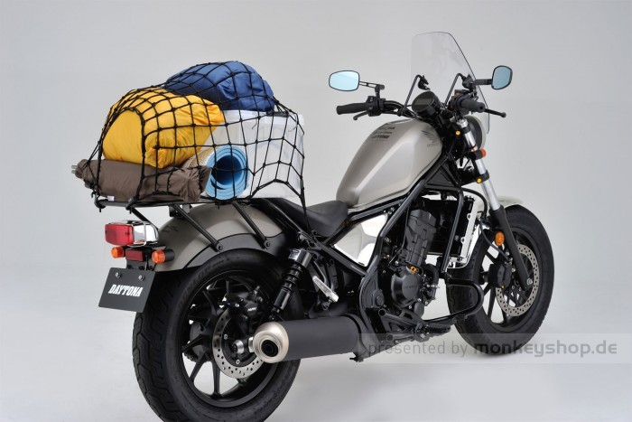 Daytona Grab Bar Carrier Haltegriff Gepäckträger schwarz Rebel 250 500