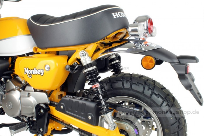 YSS Gasdruck Stoßdämpfer hinten schwarz silber grob f. Monkey 125 2018er