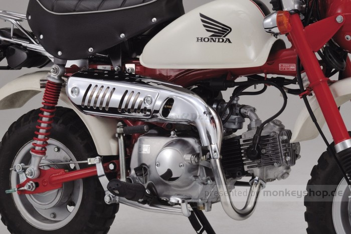 Daytona Silent Edelstahl Auspuffanlage Monkey