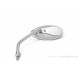 Takegawa rechter Seitenspiegel Oval verchromt M8x1.25 Rechtsgewinde