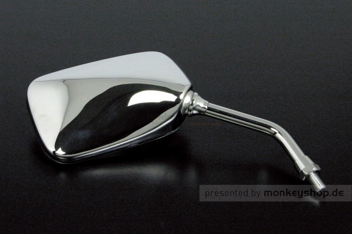 Takegawa rechter Seitenspiegel NC31 verchromt M10 Rechtsgewinde