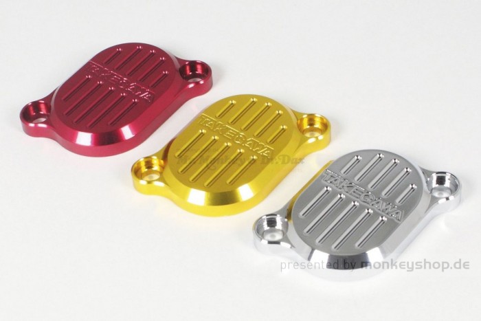 Takegawa Aluminium Ventildeckel rot eloxiert f. Monkey 125 MSX