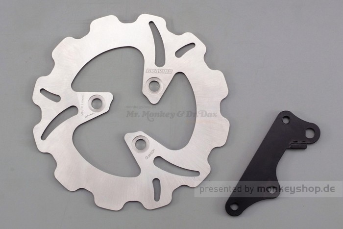 Daytona Scheibenbremskit 190mm WAVE + Nabe